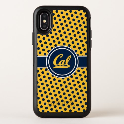 Cal Polka Dots OtterBox Symmetry iPhone X Case