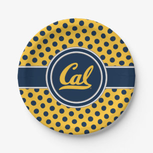 Cal Polka Dots Paper Plates