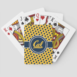 Cal Polka Dots Poker Cards