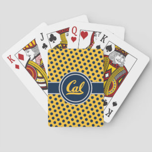 Cal Polka Dots Poker Cards
