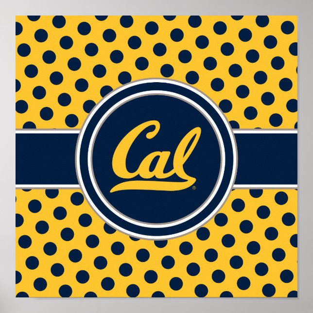 Cal Polka Dots Poster (Front)