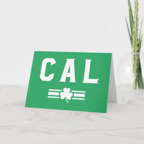 Cal  St Patricks Day _ Lucky Stripe Card