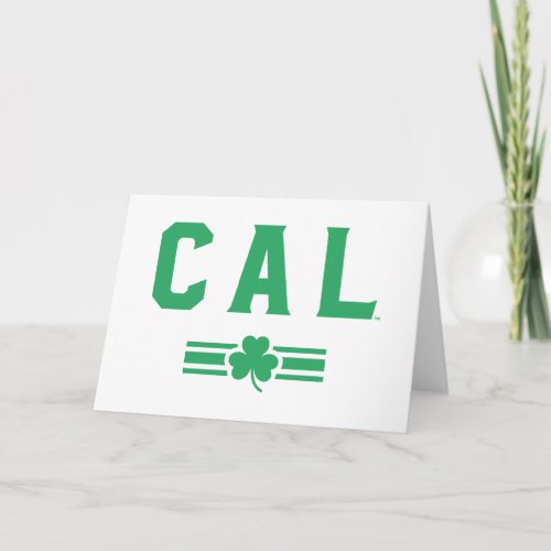 Cal  St Patricks Day _ Lucky Stripe Card