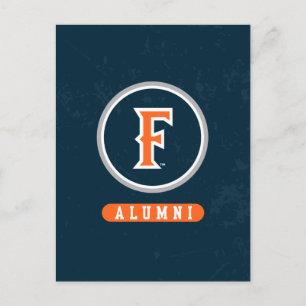 Cal State Fullerton Alumni Distressed Invitation Postcard