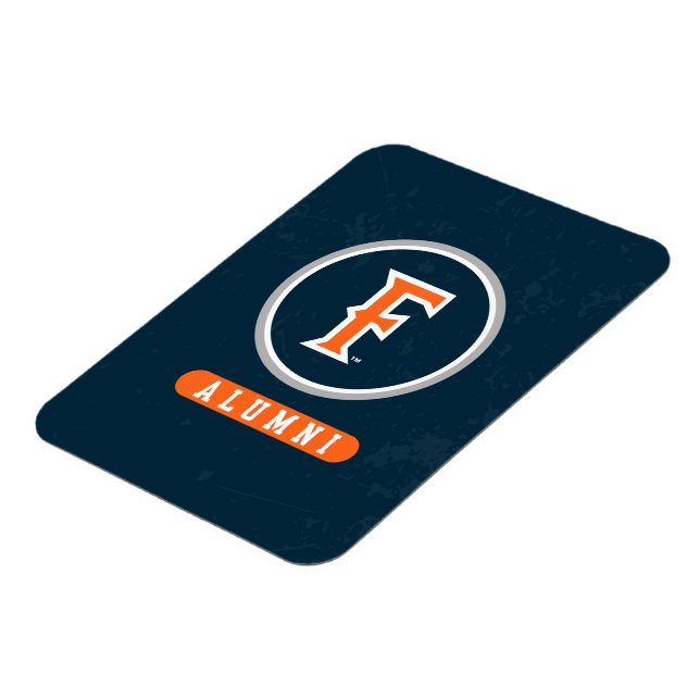 Cal State Fullerton Alumni Distressed Magnet (Left Side)