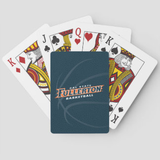 Cal State Fullerton Basketball Poker Cards