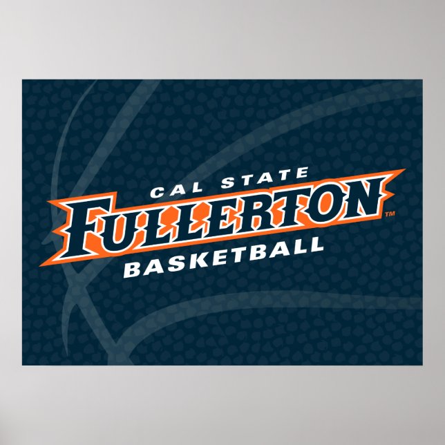 Cal State Fullerton Basketball Poster (Front)