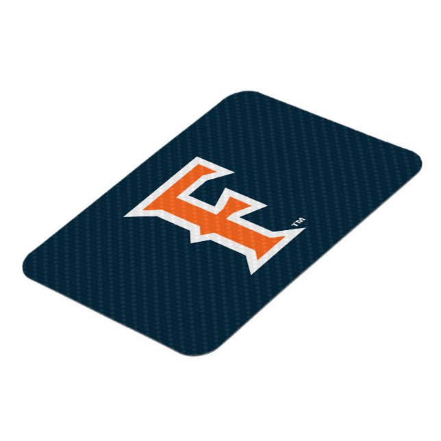 Cal State Fullerton Carbon Fiber Magnet (Left Side)