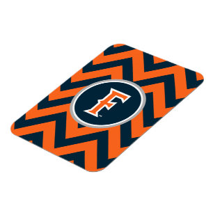 Cal State Fullerton Chevron Magnet