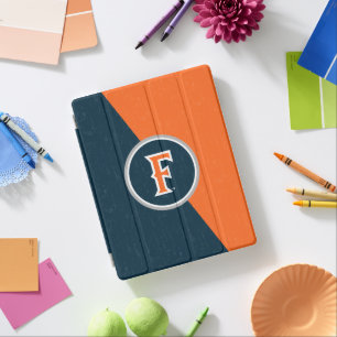Cal State Fullerton Color Block Distressed iPad Smart Cover