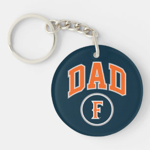 Cal State Fullerton Dad Keychain