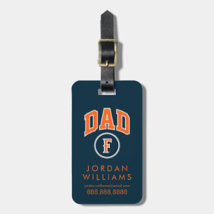 Cal State Fullerton Dad Luggage Tag