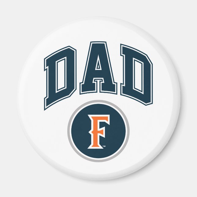 Cal State Fullerton Dad Magnet (Front)