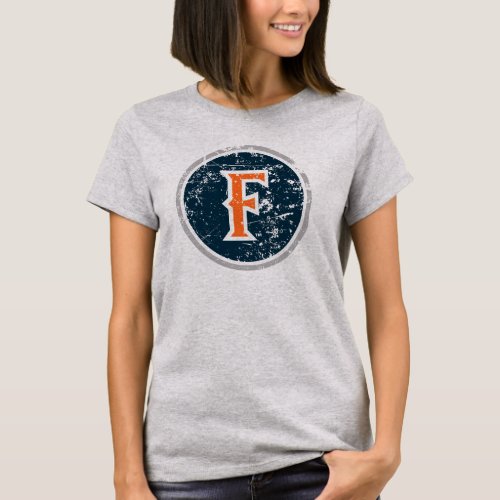 Cal State Fullerton F Distressed T_Shirt