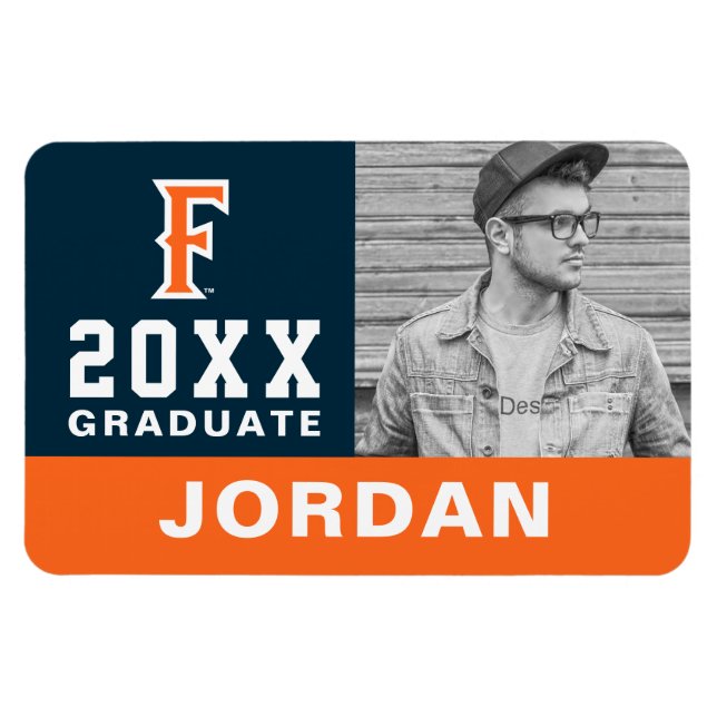 Cal State Fullerton Graduate Magnet (Horizontal)