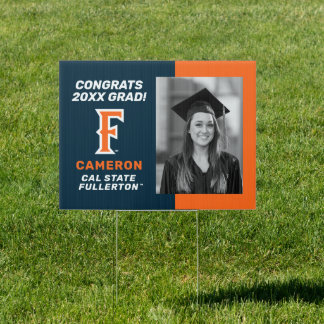 Cal State Fullerton Graduate Sign