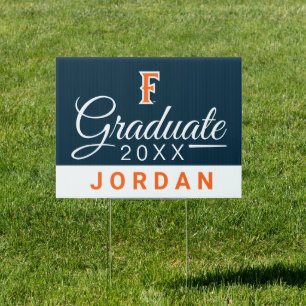 Cal State Fullerton Graduate Sign