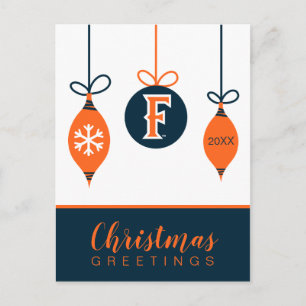 Cal State Fullerton Holiday Postcard