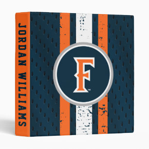 Cal State Fullerton Jersey 3 Ring Binder