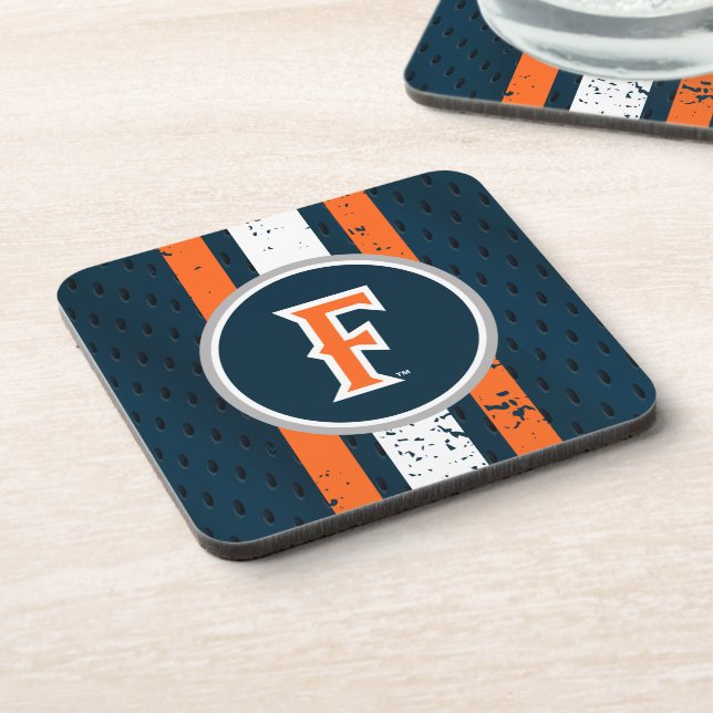 Cal State Fullerton Jersey Beverage Coaster (Left Side)