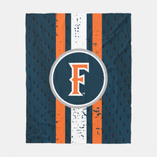 Cal State Fullerton Jersey Fleece Blanket
