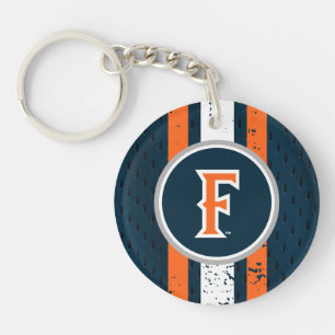 Cal State Fullerton Jersey Keychain