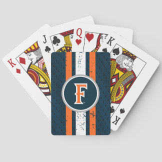 Cal State Fullerton Jersey Poker Cards