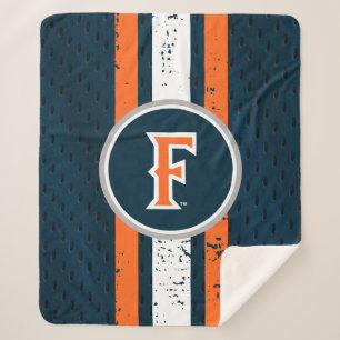 Cal State Fullerton Jersey Sherpa Blanket