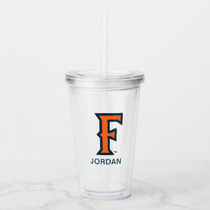 Cal State Fullerton Logo Acrylic Tumbler