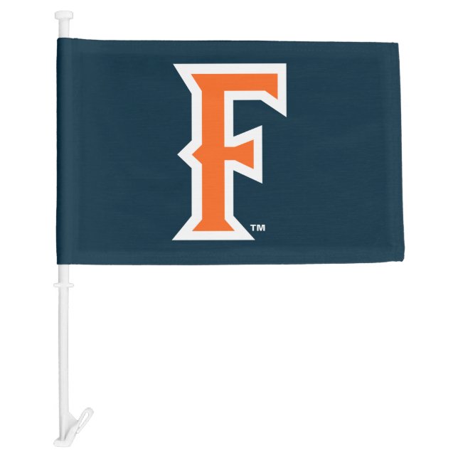 Cal State Fullerton Logo Car Flag (Front)