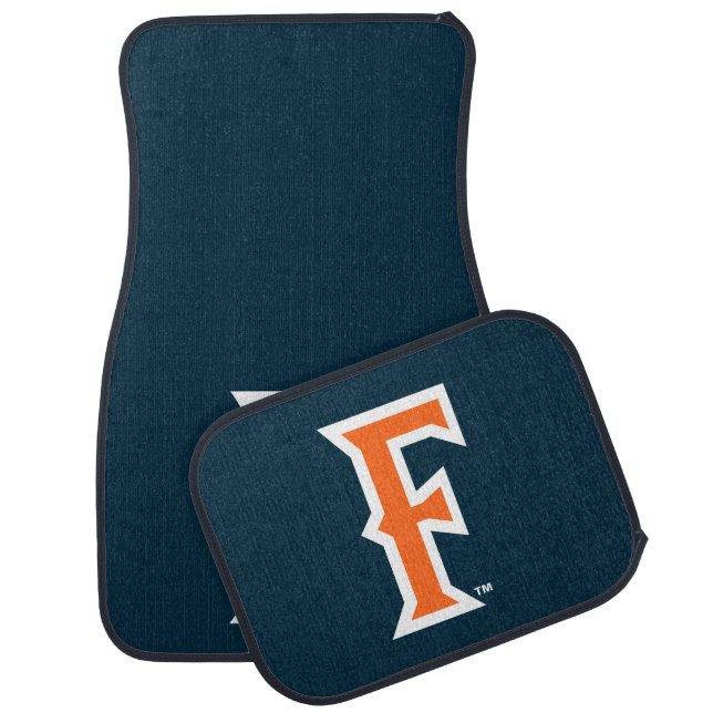 Cal State Fullerton Logo Car Floor Mat (Set)