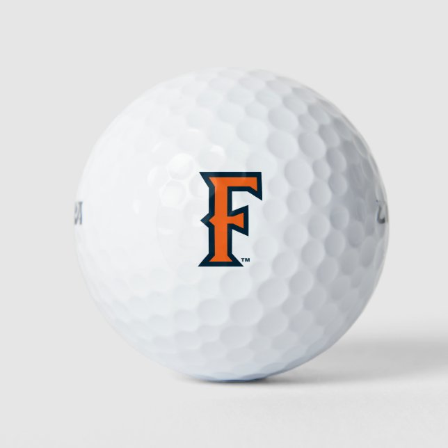 Cal State Fullerton Logo Golf Balls (Front)