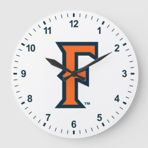 Cal State Fullerton Logo Large Clock