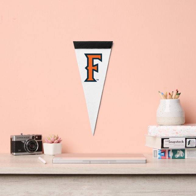 Cal State Fullerton Logo Pennant Flag (Front)