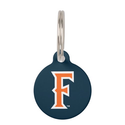 Cal State Fullerton Logo Pet ID Tag