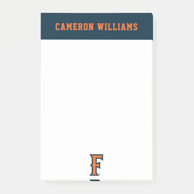 Cal State Fullerton Logo Post-it Notes (Front)