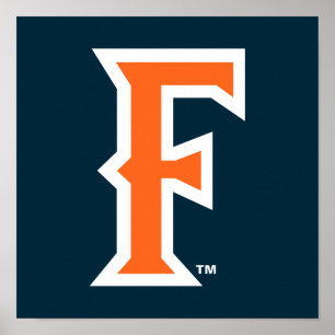 Cal State Fullerton Logo Poster