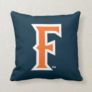 Cal State Fullerton Logo Throw Pillow