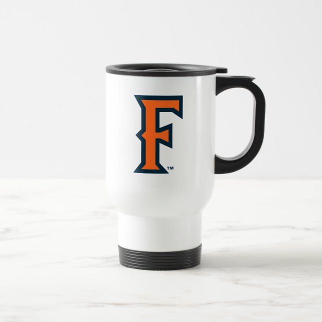 Cal State Fullerton Logo Travel Mug (Right)