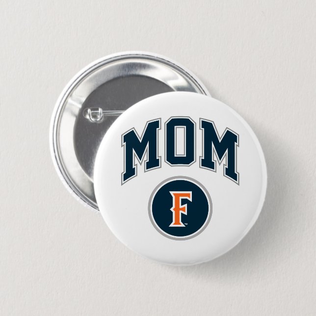 Cal State Fullerton Mom Button (Front & Back)