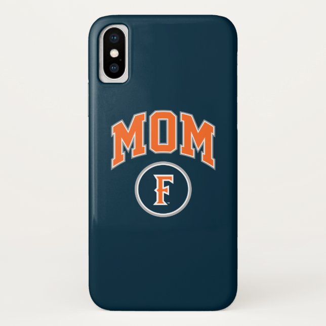 Cal State Fullerton Mom Case-Mate iPhone Case (Back)