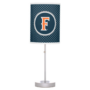 Cal State Fullerton Polka Dot Table Lamp