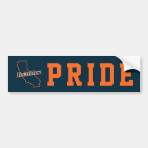 Cal State Fullerton State Love Bumper Sticker