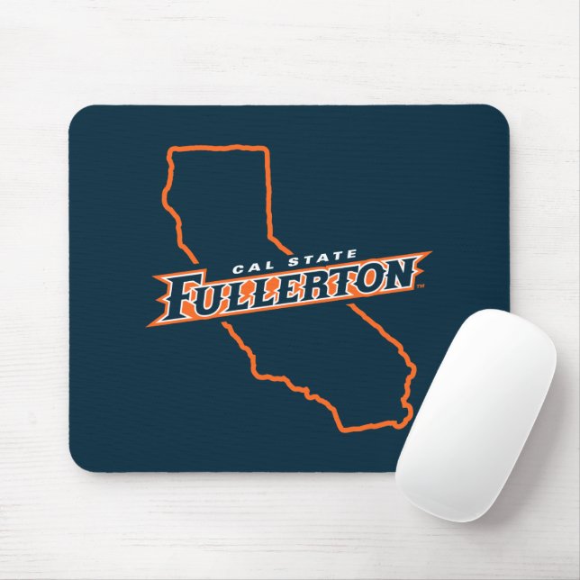 Cal State Fullerton State Love Mouse Pad (With Mouse)