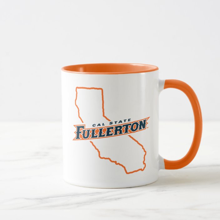 Cal State Fullerton State Love Mug Zazzle Com