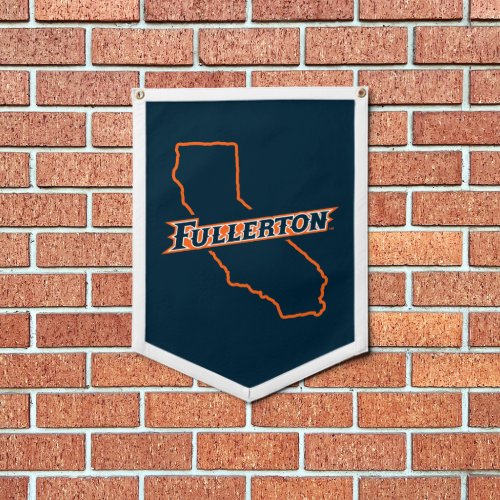 Cal State Fullerton State Love Pennant