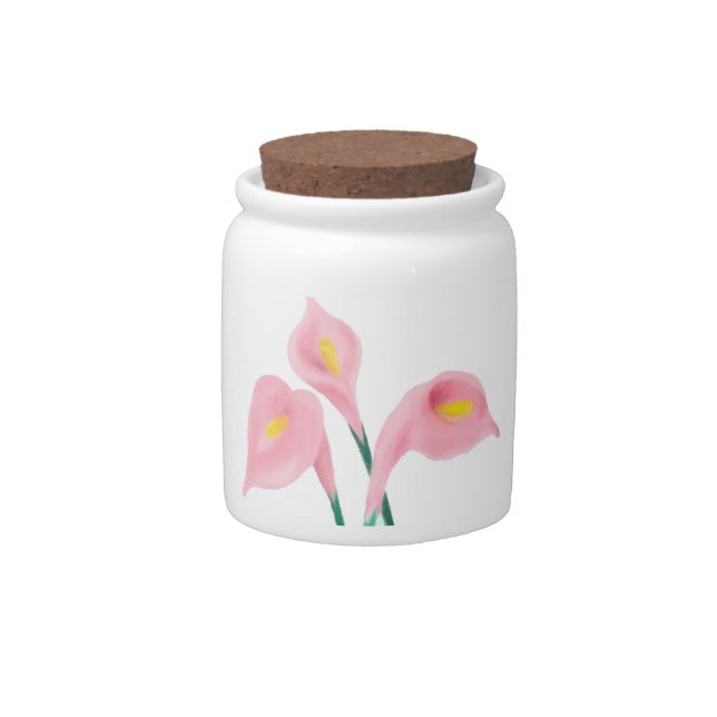 Cala Lily Jar (Front)