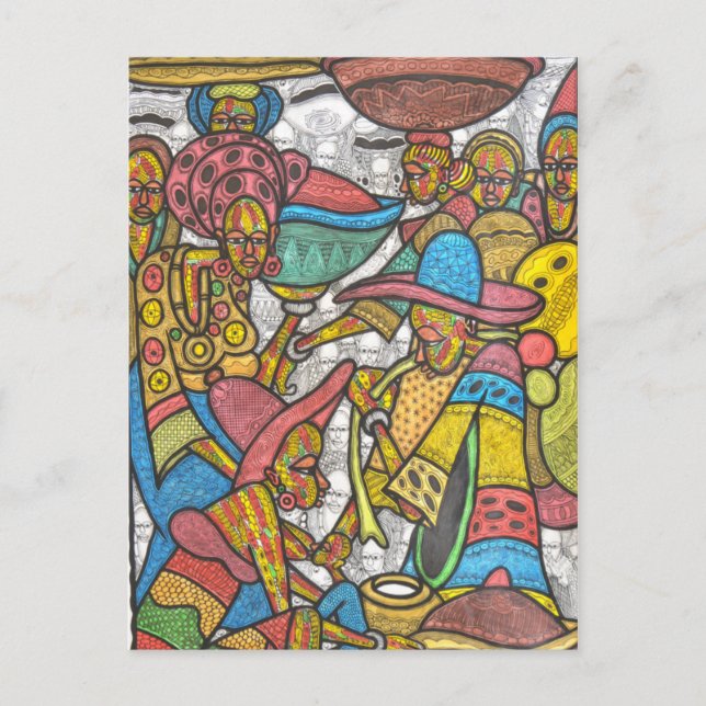 Calabash Market Postcard (Front)