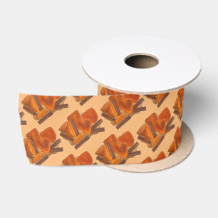 Calabaza en Tacha Mexican Candied Pumpkin Dessert Satin Ribbon