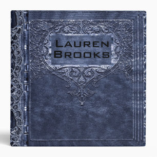 Calabria Bonne Old Book Style Monogram Binder